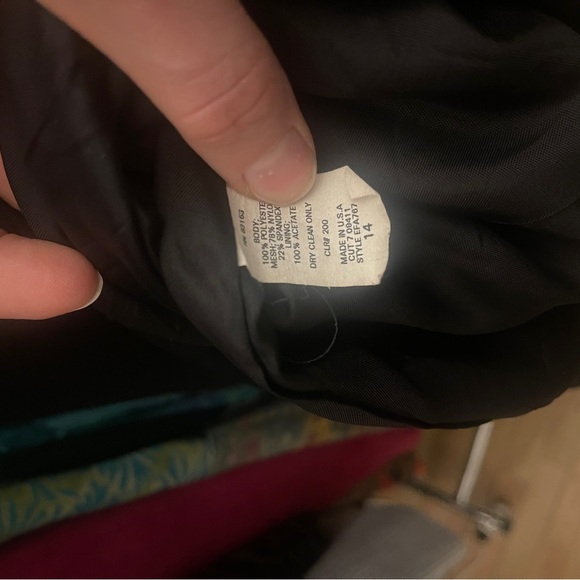 90s Vintage Black Sheath Halter Maxi Dress Size 14 - Picture 10 of 10